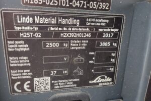 Wózek widłowy Linde H25T-02