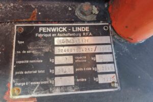 Wózek widłowy Linde E12