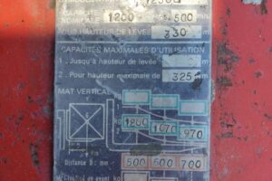 Wózek widłowy Linde E12