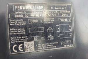 Wózek widłowy Linde H60D-02