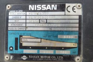Wózek widłowy Nissan YG1F2A35U