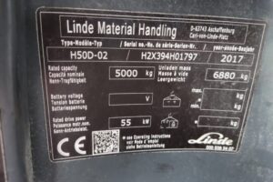 Wózek widłowy Linde H50D-02