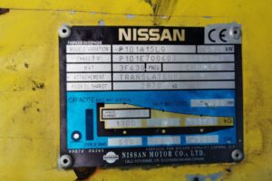 Wózek widłowy Nissan P1D1A15LQ