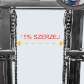 Wózek widłowy Hangcha seria X lepsza widoczność